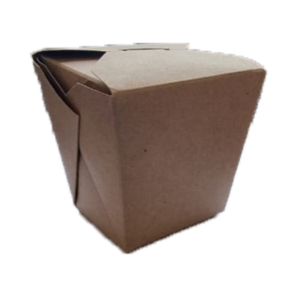 Noodle Box 500ml Kraft 25's